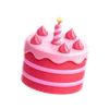 Birthday greeting card icon