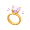 Proposal greeting card icon